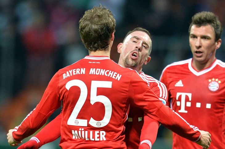 Video: Mandžukić strijelac jednog od sedam pogodaka u razbijanju Werdera