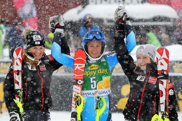 Pobjeda Fride Hansdotter nakon osam drugih mjesta, Ted Ligety zasjenio konkurenciju u St. Moritzu