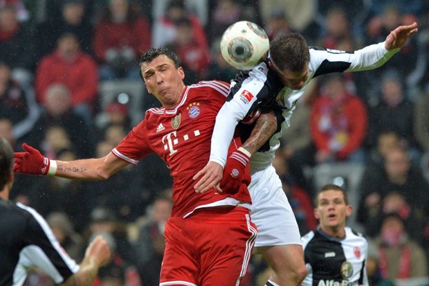 Video: Mandžukić pogotkom potvrdio visoku pobjedu Bayerna nad Frankfurtom