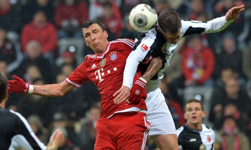 Video: Mandžukić pogotkom potvrdio visoku pobjedu Bayerna nad Frankfurtom
