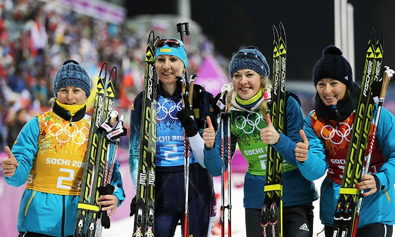 Biatlon: Reprezentacija Ukrajine uzela zlato