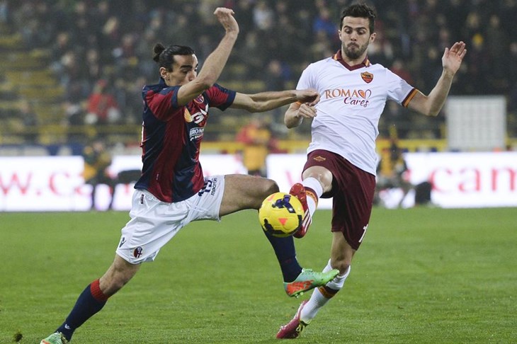 Video: Roma minimalno slavila u Bologni prvim pogotkom Radje Nainggolana