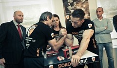 Video: Prvi Sokol Marić međunarodni kup u obaranju ruke u nedjelju u Zagrebu