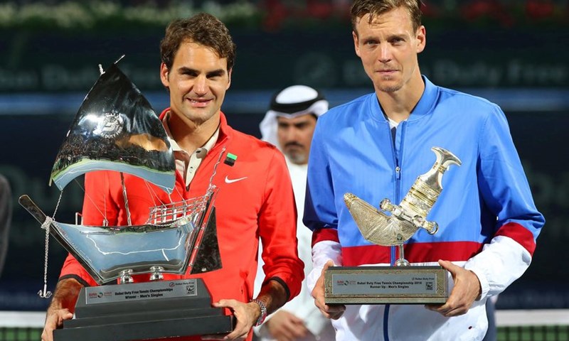 Roger Federer novim preokretom do šestog naslova u Dubaiju