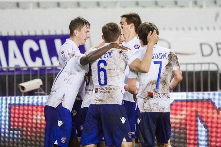 Dominantna predstava Hajduka za uvjerljiv trijumf protiv Slaven Belupa