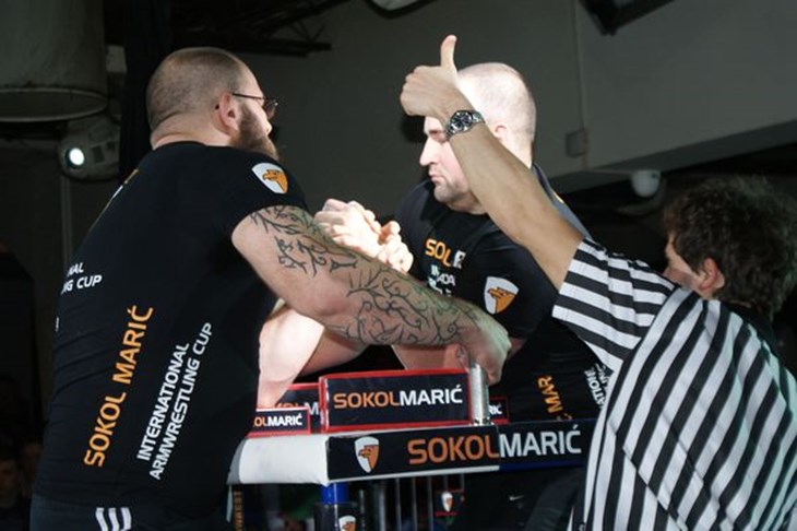 Hrvatskoj čak deset medalja na Međunarodnom kupu u obaranju ruke Sokol Marić 2014