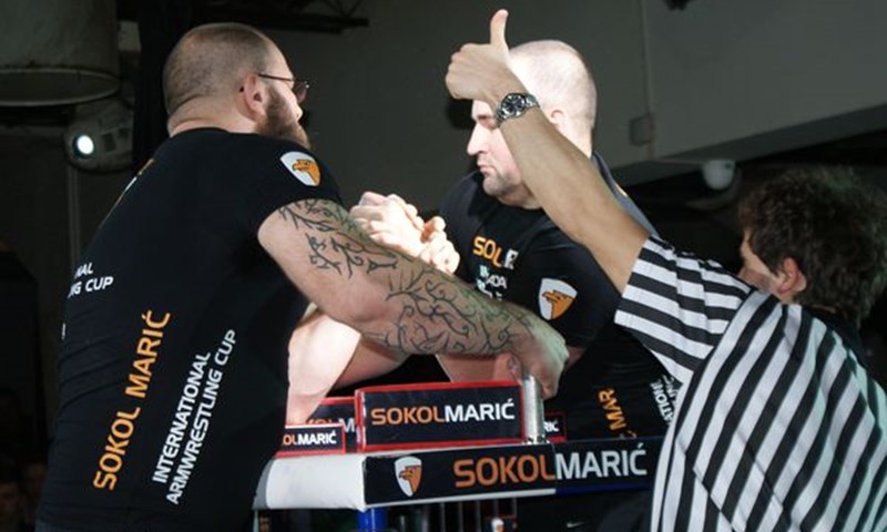 Hrvatskoj čak deset medalja na Međunarodnom kupu u obaranju ruke Sokol Marić 2014