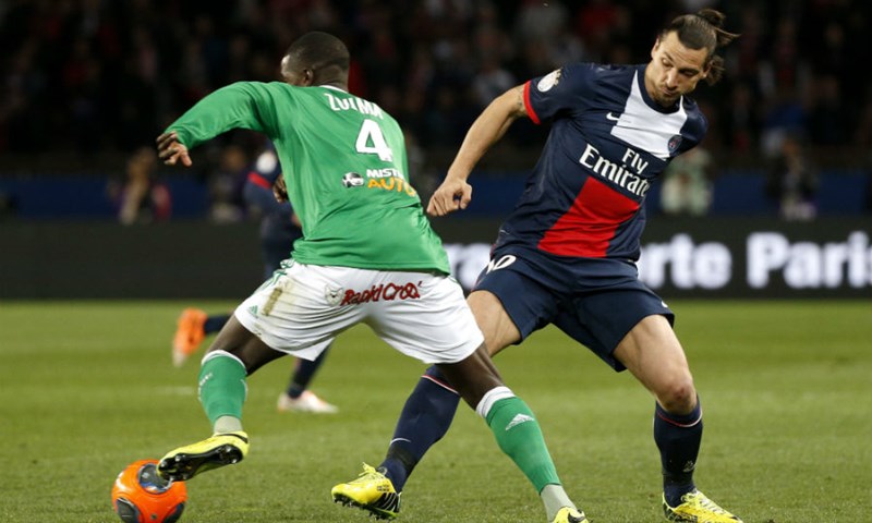 Video: Ibrahimović s dva pogotka sredio Saint-Etienne na Parku Prinčeva