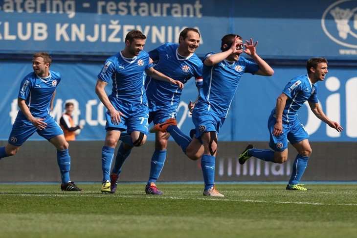 Dinamo deklasirao Rijeku i došao na korak od devetog uzastopnog naslova