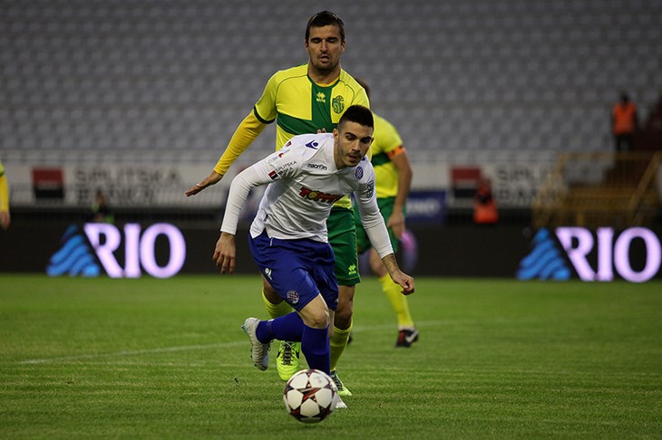 Hajduk poražen i bez Tudora na klupi, Radonjić prekinuo Istrinu dvomjesečnu crnu seriju