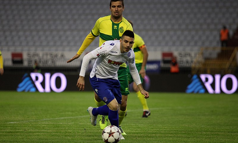 Hajduk poražen i bez Tudora na klupi, Radonjić prekinuo Istrinu dvomjesečnu crnu seriju