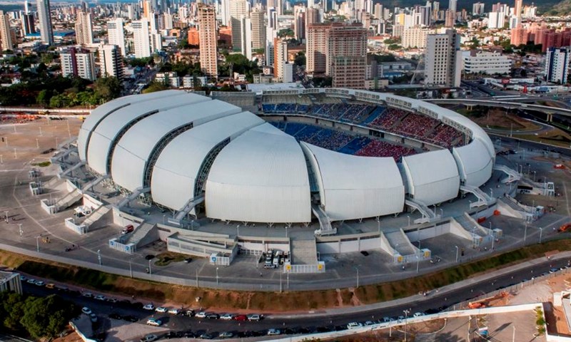Prekrasna Arena das Dunas na sjeveroistoku Brazila domaćin četiri utakmice