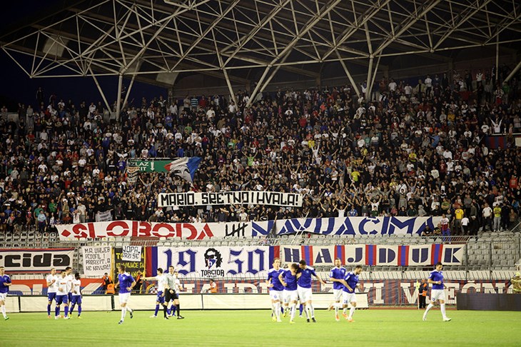 "Bila noć za Hajduka" 16. svibnja u Zagrebu