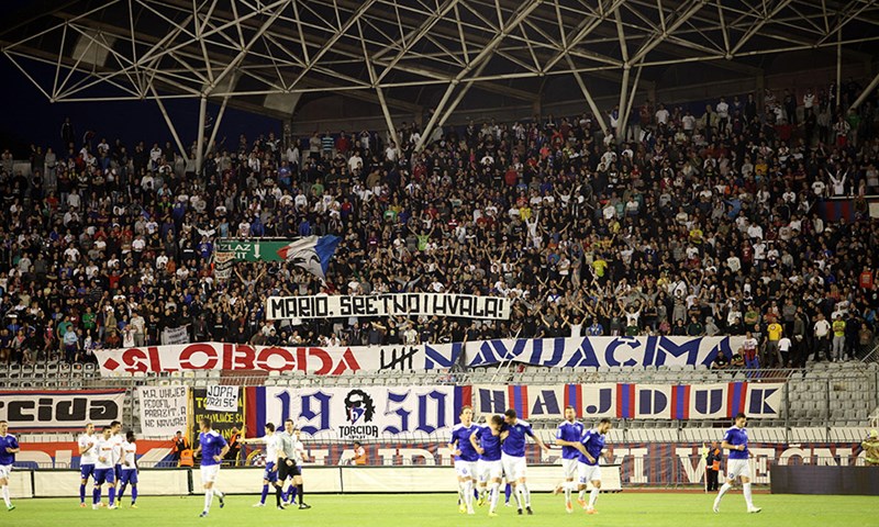 "Bila noć za Hajduka" 16. svibnja u Zagrebu