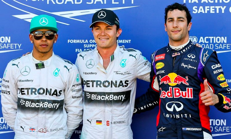 Mercedesi kreću iz prvog reda, Rosberg zaustavio Hamiltona na putu prema pole positionu