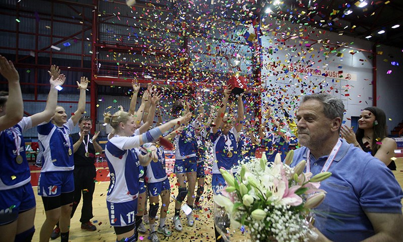 Dvostruka kruna: Nakon deset godina Lokomotiva osvojila naslov prvaka Hrvatske