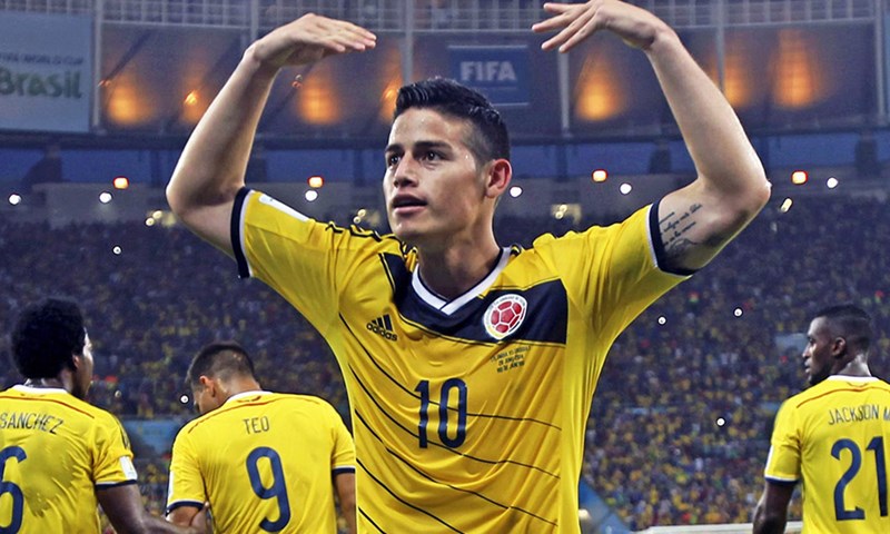 James Rodriguez neće startati protiv Japana
