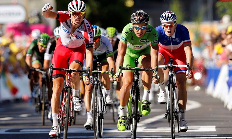 Kristoff slavio u sprintu u 12. etapi, bez promjena u vrhu poretka