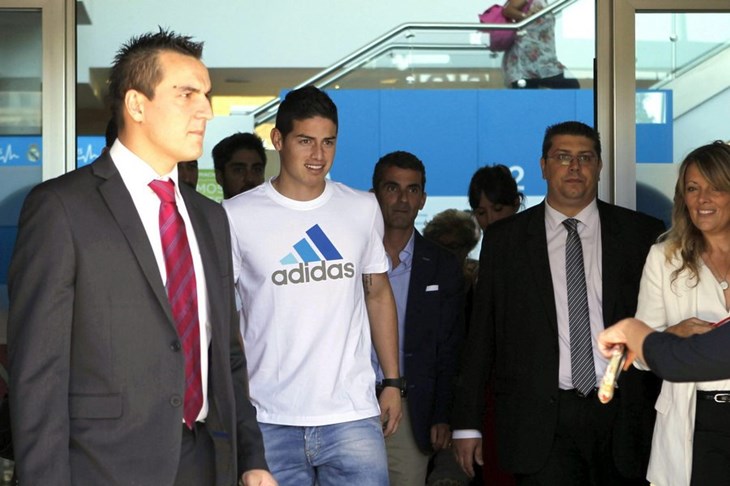 James Rodriguez sljedećih šest sezona u Real Madridu
