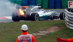 Rosbergu mađarski pole position, Hamiltonu se zapalio motor