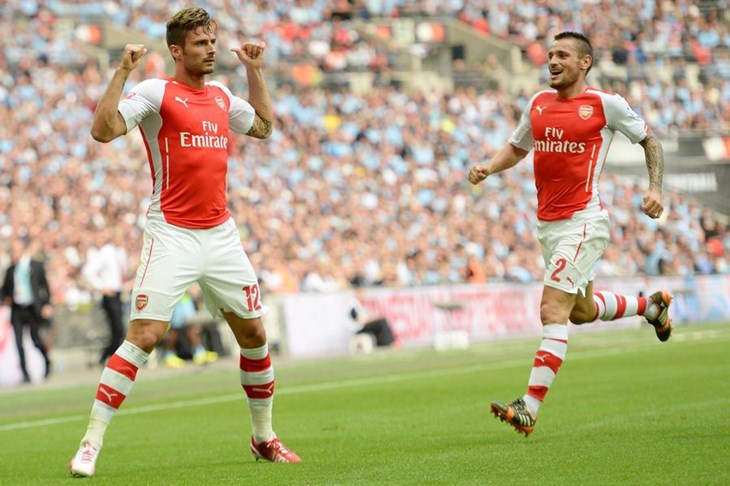 Walcott opet na treninzima Arsenala, Giroud nadmašio očekivanja