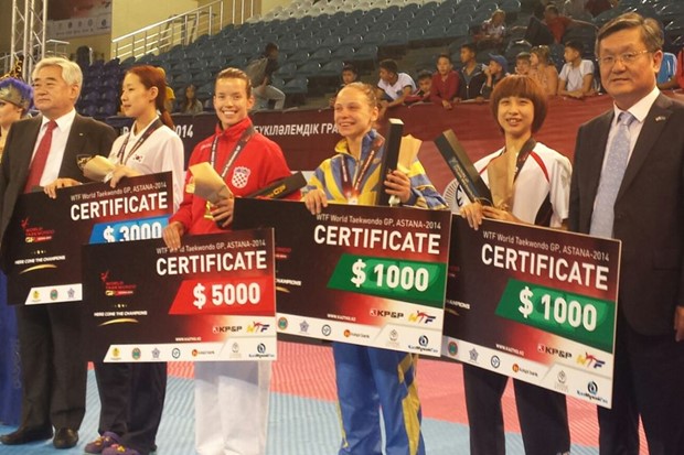 Lucija Zaninović osvojila zlatno odličje na Grand Prixu u Astani