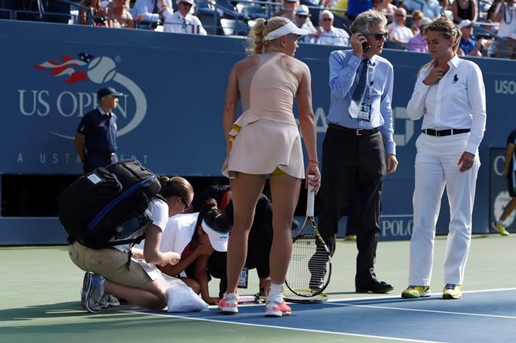 Williams i Wozniacki u finalu US Opena, sunčanica zaustavila Shuai Peng