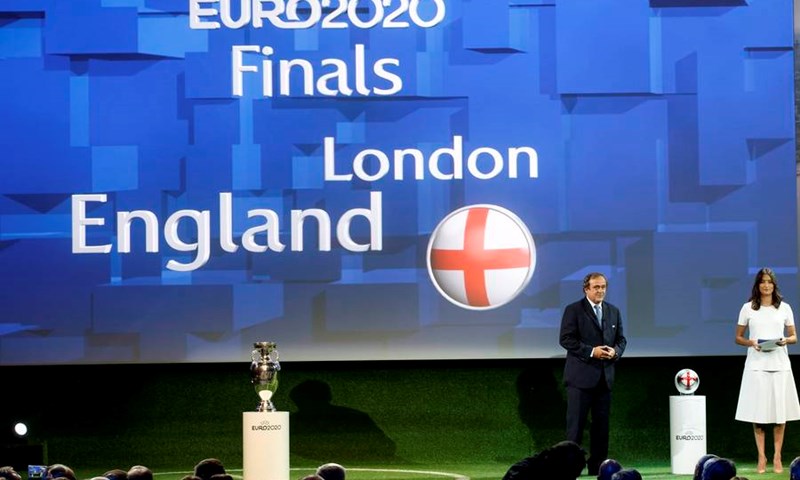 Odabrani gradovi domaćini EP-a 2020. godine, završnica na Wembleyju