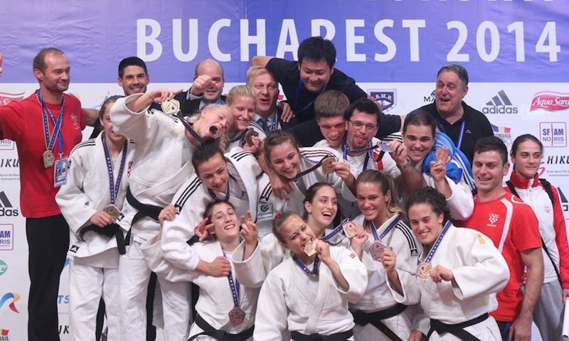 Hrvatska ženska juniorska judo reprezentacija osvojila naslov prvakinja Europe