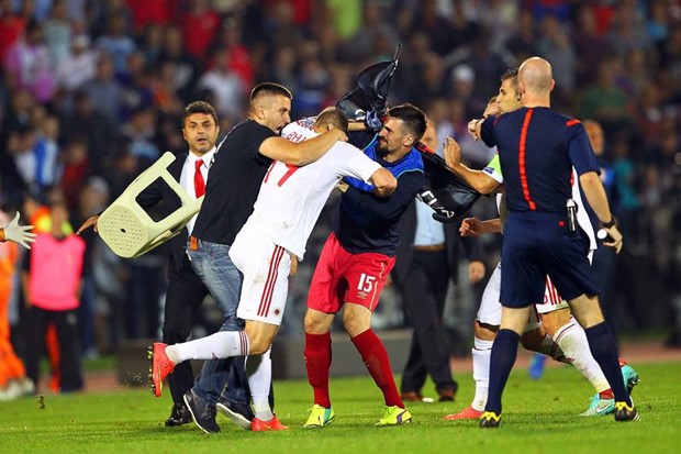 UEFA odbacila žalbe Srbije i Albanije na kazne za prekinuti dvoboj iz listopada