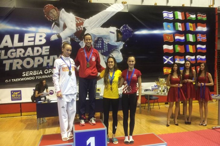Hrvatska reprezentacija najbolja u Beogradu: zlato za Luciju Zaninović, Ivu Radoš i Vedrana Goleca