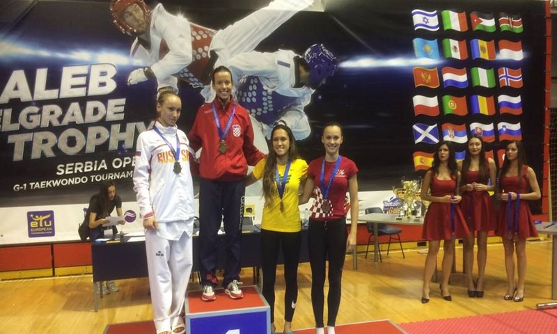 Hrvatska reprezentacija najbolja u Beogradu: zlato za Luciju Zaninović, Ivu Radoš i Vedrana Goleca