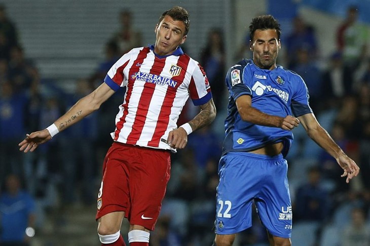 Braniču Getafea četiri utakmice suspenzije zbog udaranja Marija Mandžukića