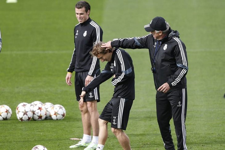 Ancelotti: "Modrić će biti spreman za Barcelonu, ali nadam se da će zaigrati i prije derbija"