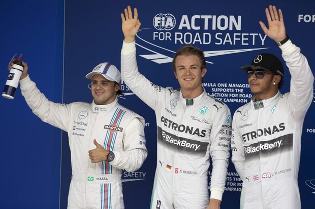 Rosberg pobijedio u napetoj brazilskoj utrci sa sekundom prednosti ispred Hamiltona