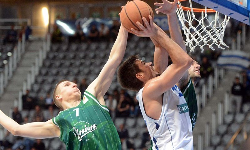 Union Olimpija nakon produžetka do vodstva u finalnoj seriji