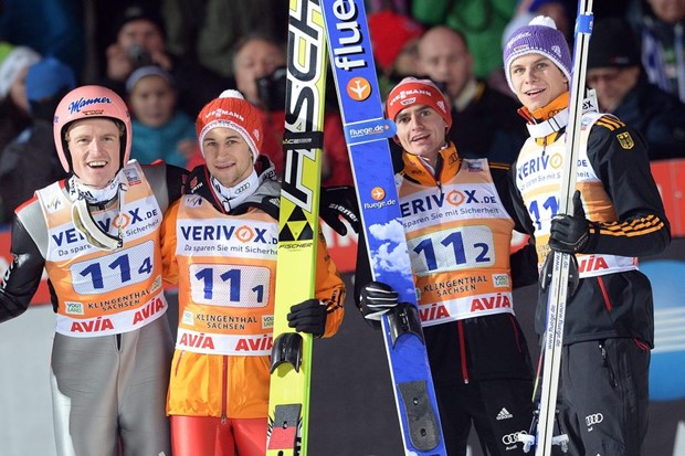 Skijaški skokovi, momčadsko: Pobjeda ostala kod kuće