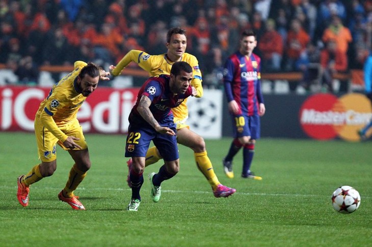 Dani Alves zaradio ozljedu tetive, propušta naredne dvije utakmice