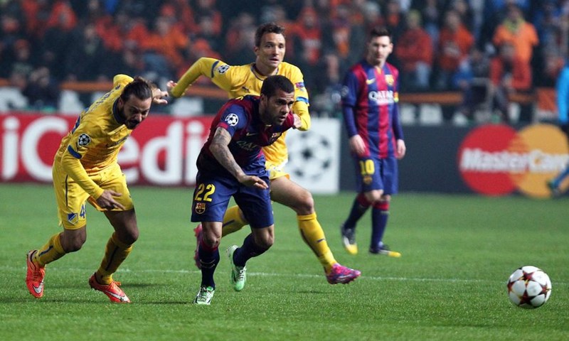 Dani Alves zaradio ozljedu tetive, propušta naredne dvije utakmice