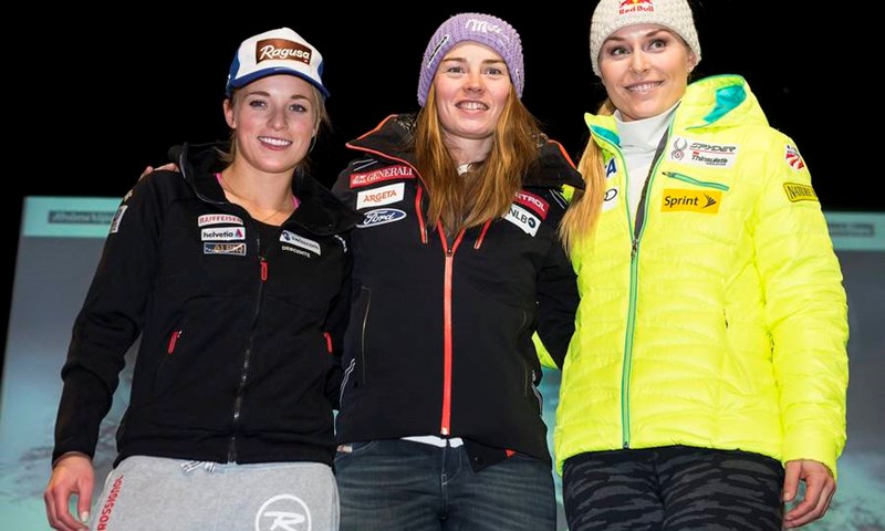 Lindsey Vonn opet najbrža, podjela drugog mjesta u Val d'Isereu
