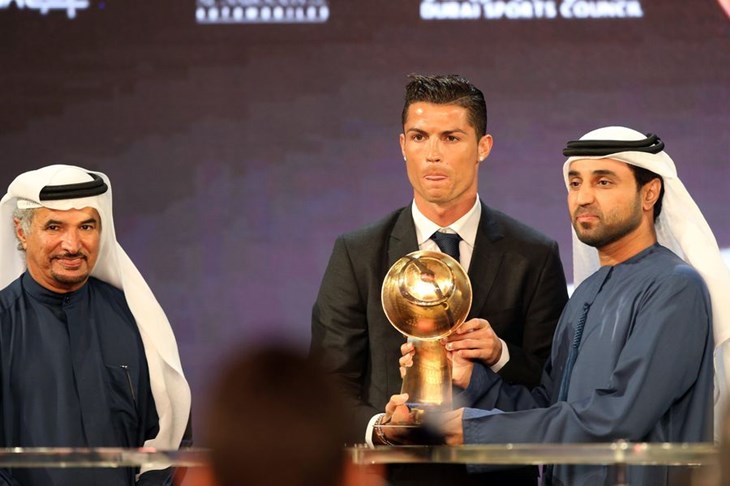 Ronaldu još jedan trofej za najboljeg igrača svijeta, u Dubaiju naslijedio Francka Riberyja