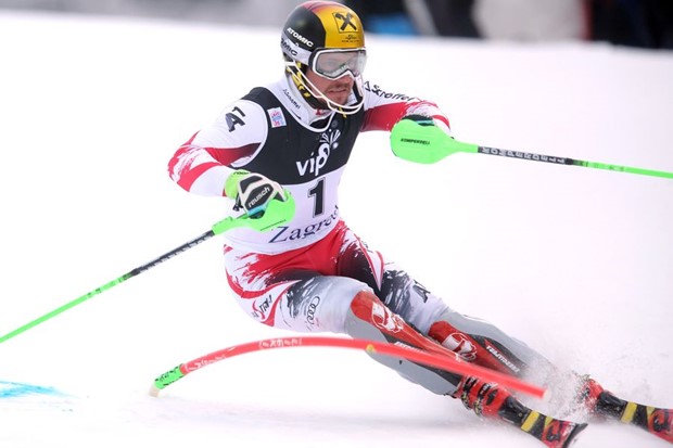 Nezaustavljivi Hirscher obranio titulu na Sljemenu, Filip Zubčić 15., Kostelić 18.