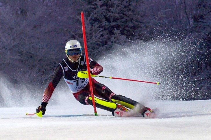Slalom u Kitzbühelu: Najbrži Britanac Ryding, Rodeš bez druge vožnje