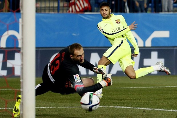 Video: Barcelona slavila u burnom dvoboju na Vicente Calderonu i prošla u polufinale