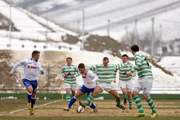 Hajduk lagano svladao četvrtoligaša na vrlo teškom terenu u Mladini
