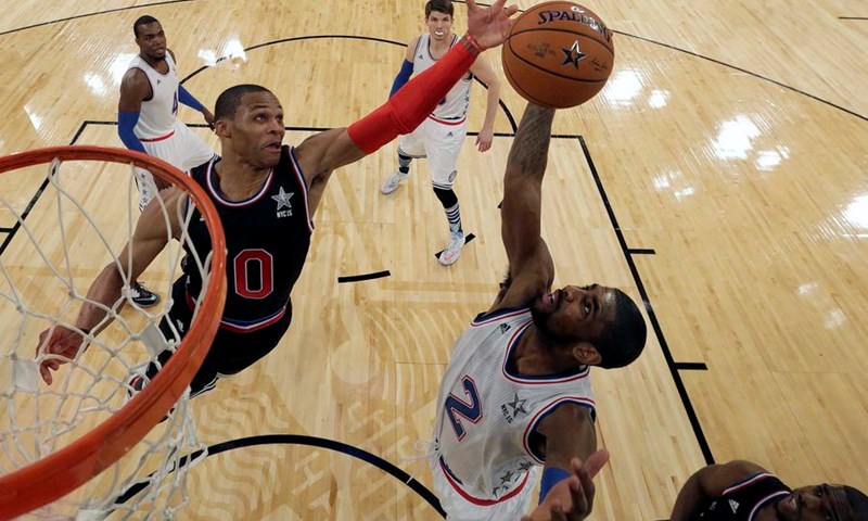 Video: Westbrook vodio Zapad do pobjede, James preskočio Abdul-Jabbara i Jordana