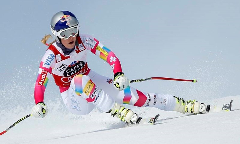 Mali kristalni globus za Lindsey Vonn, Maze smanjila zaostatak u ukupnom poretku