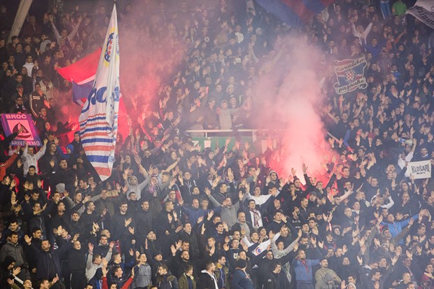 UEFA novčano kaznila Hajduka zbog izgleda navijača u Liverpoolu