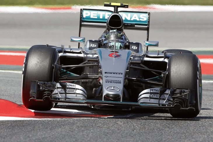 Nico Rosberg i Lewis Hamilton u VN Japana iz prvog reda
