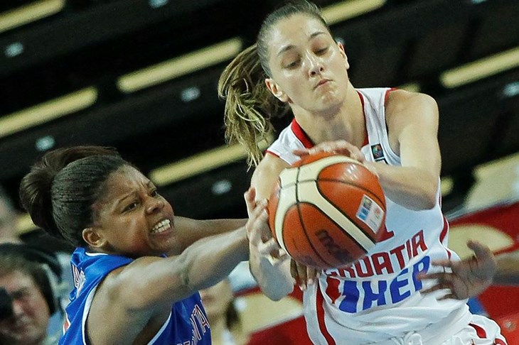 Hrvatice u kvalifikacijama za EP protiv doprvaka Europe